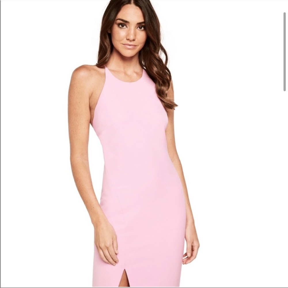 Bardot “Cara” Purple Pink Midi Dress